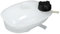 A ABSOPRO Depósito de Expansión de Agua de Refrigerante, Botella de Recuperación de Expansión de Refrigerante de Motor con Tapa No.171121407F para VW Golf Mk1 1979-1984 Blanco 1 Juego