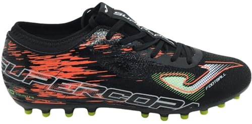 Joma - Bota Fútbol Césped Artificial Supercopa 2301 - Color Negro, Talla 39