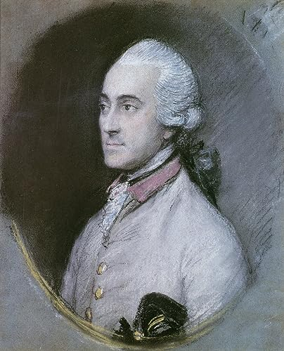 PTLYE Ölgemälde Wand Bild Auf Leinwand Leinwand Kunst Porträt Von George Pitt St. Baron Rivers Von Gainsborough Leinwandbilder Bild für Wanddekoration 60x90cm