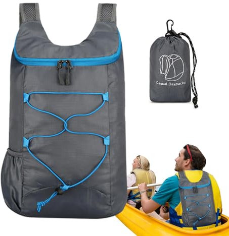 Fahrradrucksack, Wanderrucksack - 14L wasserdichte Sportgepäcktasche | Leichte und extra große Reisetasche, wasserabweisende, verstellbare Fahrradtasche für, Männer, Frauen, Wandern