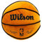 Character World NBA Ballkissen, offiziell Lizenziertes Wilson-Design, rund, superweich, orangefarbenes Basketballkissen, perfekt für jedes Schlafzimmer, auf dem Sofa, 35 x 35 cm