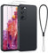 Viojrlra Funda para Samsung Galaxy S20 FE 5G Caso con Protección de La Cámara y 2 Piezas Cristal Templado, Delgado Suave TPU Silicona Antigolpes Case, Carcasa Protectora con Forro de Microfibra, Negro