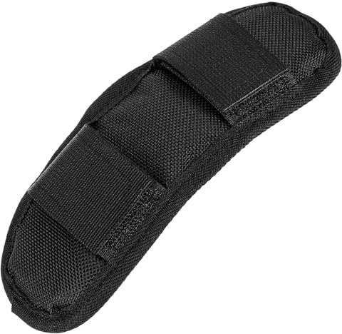 Black Shoulder Strap Pad Soft & Breathable Backpack Strap Pads Cushion, Removable Guitar Plate Carrier Shoulder Pads Thick Luggage Bags Shoulder Relief Pad for Bag Strap