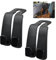 Naseom 2pcs Car Storage Hook - Genuine Leather Seat Headrest Hanger - Handbag Holder