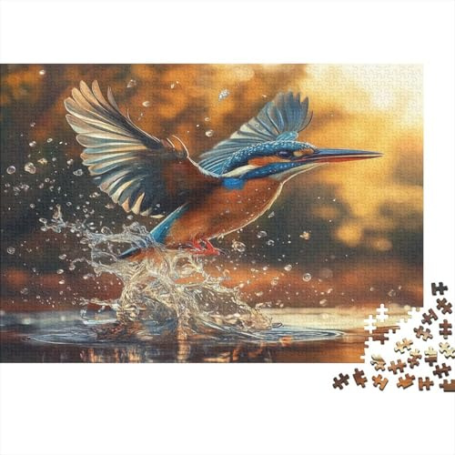 Eisvogel Puzzle 1000 Teile Puzzle Für Erwachsene Und Kinder Ab 14 Jahren Puzzel 1000pcs (75x50cm)