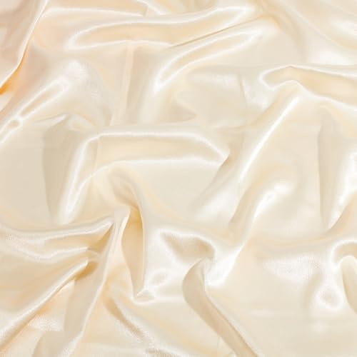 WEBEEDY Satin Photography Background Silk 150x100cm Double Side Beige Satin Fabric Photo Backdrop Glossy Silk Cloth for Photoshoot Studio Crafts Jewelry Photography Christmas New Year Decoration