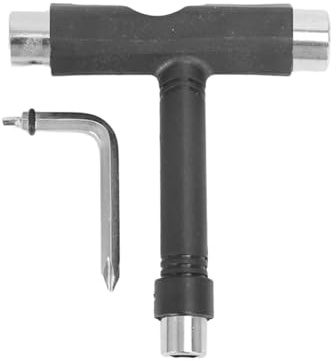 FGDTREE Tragbarer T-förmiger Skateboard-Schraubenschlüssel, Rollschuh-Werkzeug, leichtes T-Werkzeug, Longboard-Zubehör, Skateboard-Rollschuh-Werkzeug
