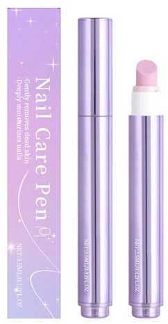 3-in-1 Nail Care Pen with Ceramic Tip, Nail Care Pen, Nail Care Pen for Professional Manicure, Repairs Dry & Damaged Nails, Nail Polish Care Pen for Protective Manicure