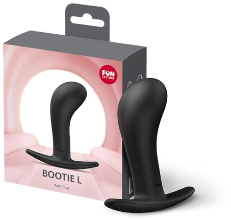 Fun Factory Bootie L | Analplug aus Silikon | intensiver Druck & Volumen | Prostata-Stimulation | flexible Basis | Analspielzeug für Fortgeschrittene | Sex Spielzeug für Frauen | Sex Toys | Erotik