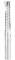 Amana Tool 57305 Metric SC Spiral O Single Flute, Aluminum Cutting 8 D x 38 CH x 8 SHK x 76mm Long Up-Cut Router Bit with Mirror Finish
