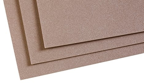 Clairefontaine 197013C Packung (mit 5 Zeichenbögen Pastelmat, 24 x 32 cm, 360 g, ideal für Trockentechniken und Pastell) braun