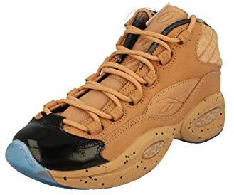 Reebok Question Mid Melody Ehsani ME Womens Hi Top Basketball Trainers Sneakers (UK 5 US 7.5 EU 38, British tan ice Blue BD4327)