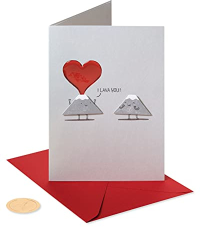 Papyrus Romantic Valentines Day Card (I Could Explode)