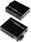 2 Pack SC Single Mode Gigabit Ethernet Media Converter 10/100/1000Mbps Bi-Directional Single-Mode SC Fiber Ethernet Converter up to 20km RJ-45 Port 10/100Base-TX to 100Base-FX 1310-nm