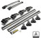 TURTLE AIR1 | Dachgepäckträger Dachträger | Kompatibel mit Mitsubishi Outlander XL 2006-2013; Dient der Montage von Dachboxen, oder Dachfahrradträger, Leiter | Robuste Konstruktion aus Aluminium | TÜV