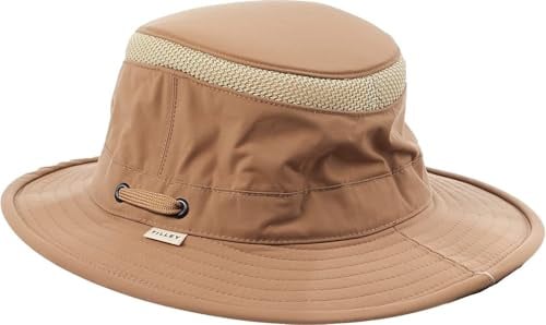 Tilley - Unisex-Adult LTM5 Airflo Hat, Color Dark Tan, Size: 7 3/4