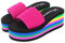 Sandali Infradito Donna Mare Doccia Piscina Flip Flop Estive Morbida Slippers Infradito Pantofole Eleganti Flatform Antiscivolo Ciabatte Sandali Aperte Spiaggia