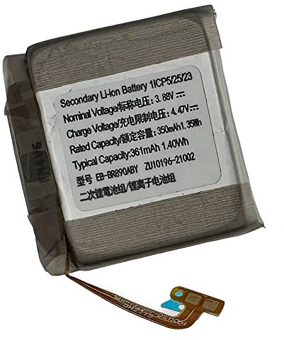 Ukkipower 3.88V 361mAh EB-BR890ABY Replacement Battery For Galaxy Watch 4 (46mm) SM-R890 SM-R895 / Galaxy Watch 4 (44mm) SM-R870 SM-R875 SM-R875U