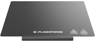 FLASHFORGE Adventurer 5M Pro 3D-Drucker-Plattform, Upgrade Magnetische Flexible PC Aufkleberplatte Hochtemperaturbeständig für den Druck von ABS/ASA/PC Materialien