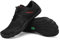 SAGUARO Barfußschuhe für Herren Barfuss Schuhe Damen Zehenschuhe Traillaufschuhe Wide Toe Box Fitnessschuhe Barefoot Shoes Mit Zero-Drop Solhe Tief Schwarz,Gr.47