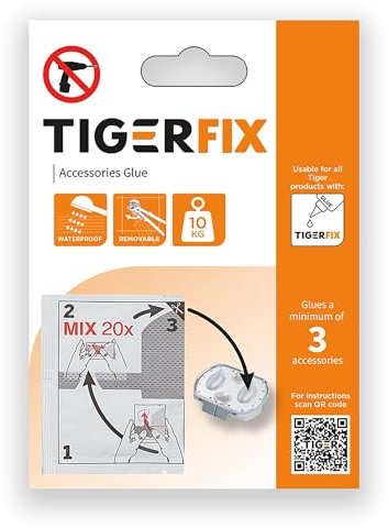 Tigerfix Klebesystem für Tiger Ausstattungsserien, zur einfachen Montage ohne bohren