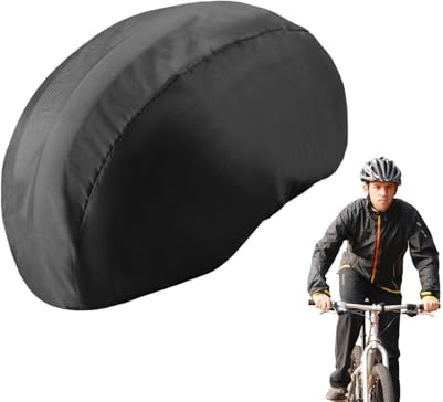 Regenschutz Für Helme - Fahrradhelm Regenüberzug, Fahrradhelmüberzug | Wasserdichter Regenüberzug Für Fahrradhelme, Winddicht & Atmungsaktiv Fahrradhelm Regenüberzug Reflektierend, Polyester