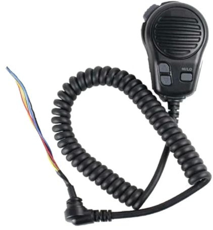 Nettoppo Marinefunk-Handlautsprecher PTT-Mikrofon HM-164B für ICOM IC-M45/M59/M304/M411/M412 Seefunkmikrofon Langlebig Einfach zu Bedienen