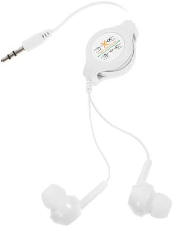 Gadpiparty Einziehbare In-Ear Ohrhörer Leicht Tragbar Kabellose Passform Strapazierfähig Für Computer Smartphone Tablet