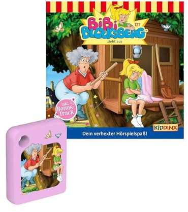 Galakto Audio-Token: Bibi Blocksberg - Folge 127 - Bibi zieht aus | Hörspiel für Kinder ab 4 Jahre, Spielzeit ca. 46 Minuten