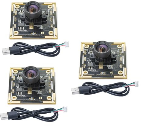 Mllepjdh Set of 3 OV9732 Camera Modules 1MP 1280x720P 100 Degree Field of View Perfect for Dartboard Scoring Applications Security Camera Module
