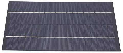 Cocoarm Panneaux Solaires en Polysilicium 4,2 W 18 V Panneau de Chargeur Solaire Portable Mini Panneau 200 X 130 Mm pour Chargeur de Batterie DIY Petites Lumières Ventilateurs Pompes à Eau Utilisation