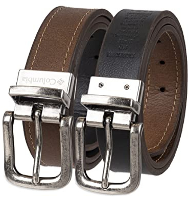 Columbia Boys' Reversible Belt- Casual and Dress for School