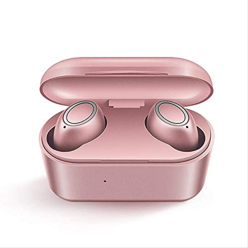 Tws5.0 Bluetooth Headset Touch Mini Auricular inalámbrico Bluetooth Rose Gold
