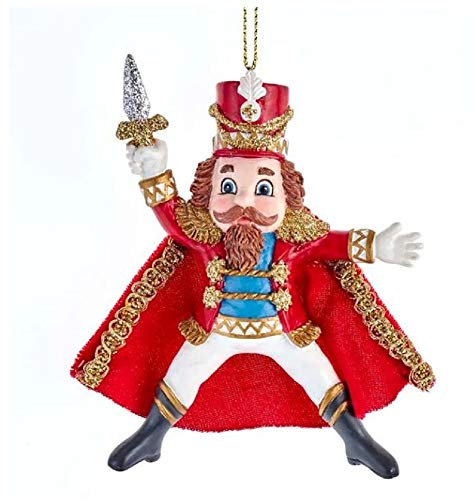 Kurt Adler E0422N Nutcracker Suite Children's Prince Hanging Ornamen, Multi-Color