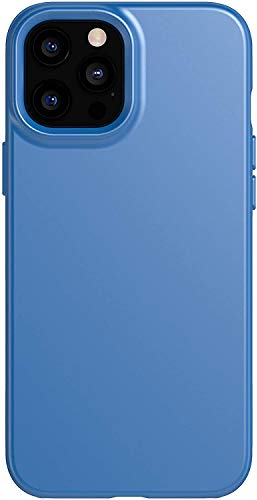 tech21 T21-8407 Evo Slim for Apple iPhone 12 Pro Max 5G - Germ Fighting Antimicrobial Phone Case with 2.4 Meter Drop Protection, Classic Blue