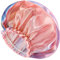 mikimini Large Shower Cap for Women and Girls with Long Thick Hair, Dreamy Pastel Pink Design, Waterproof, Reusable, Feminine and Whimsical - Perfect for Fun Loving Ladies