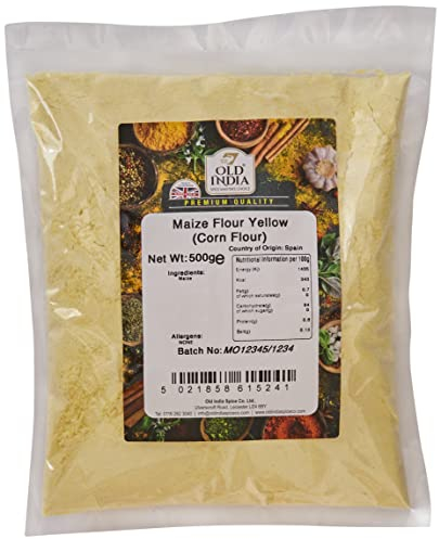 Old India Maize Flour Yellow (Corn Flour) 500g