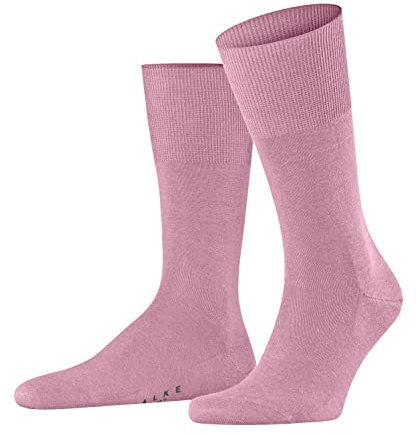 FALKE Airport M So laine coton unies 1 paire, Chaussettes Homme, Rose Light Rosa 8276, 45-46