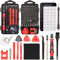STREBITO Precision Screwdriver Set 124 in 1 Small Screwdriver Set with 101 Precision Bits Micro Screwdrive Set for Computer, Laptop, PC, Phone, MacBook,PS4, Watch, Glasses, Ring Repair