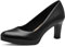 Tamaris Damen Klassische Ballerinas, Frauen Flats,TOUCHit-Fußbett,Slip-ons,klassisch elegant,Ballerinen,Pumps,Halbschuhe,Slipper,Black,42 EU