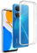 REY Coque pour Honor X7, TPU Transparent en Silicone, Ultra Fine 0.33mm