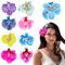 8er Set Haarspangen mit Hawaiianischen Blumen, Böhmische Haarnadel mit Schmetterlingsorchidee & Perlen, Wiederverwendbare Haarclips für Frauen, flower hair clip für den Urlaub am Meer, 8 Farben
