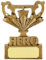 SilverTrophy: Hero Trophy - Gold Star Award, You're a Hero, Congratulations, Superhero, Lifesaver, Well Done, Employee Recognition, Schools, Winner, Champion Gold Mini Trophy Gift Engraving Plate