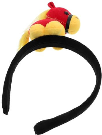 Cartoon sternzeichen pferd stirnband Haarschmuck Silvester stirnband Tier Neujahrshaarzubehör
