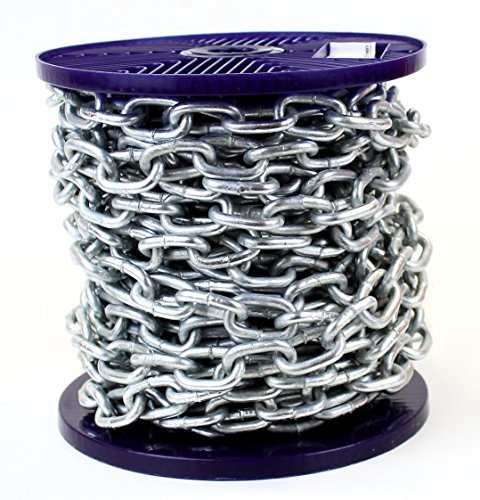Ali's DIY Strong Hot Dipped Galvanised Heavy Duty Steel Chain 6MM - 2 Metre Cut Length