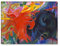 Wandkings Leinwandbilder von Franz Marc - Wähle ein Motiv & Größe:Kämpfende Formen - 80 x 60 cm