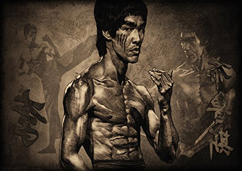 My Little Poster Plakat Bruce LEE Kunst des Wing Chun 02 Wand-Kunst