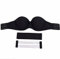 AioTio Confortevole Supporto Sexy Senza Bretelle di Non-Trace delle Donne Reggiseno(B,Nero)