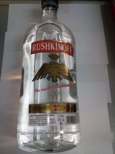 Rushkinoff 3 Litres bouteille en Plastique 30%
