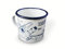Flugzeug Pilot Flugzeuge Hawker Hurricane Military Weiß Blau Emaille Becher OK Goods(1)